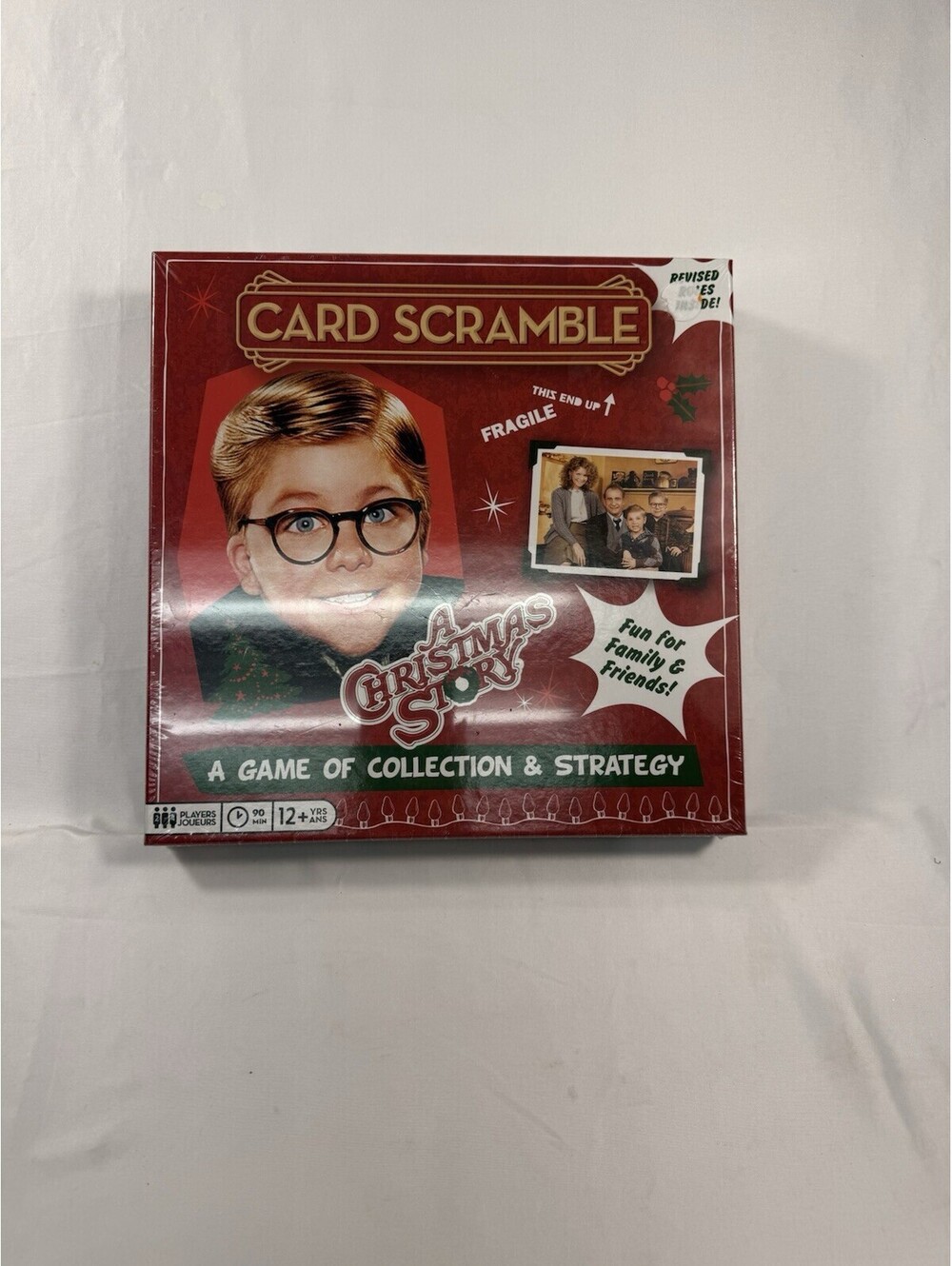 A Christmas Story Card Scramble Board Game 2-4 Players Ages 12+ New Sealed